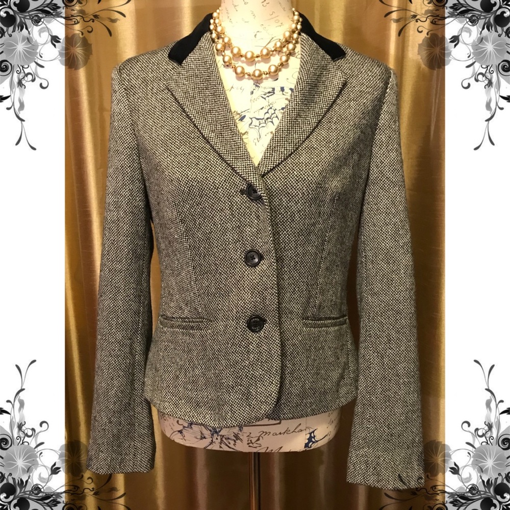 Chaps Tweed Blazer